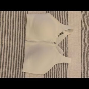 Lululemon white sports bra